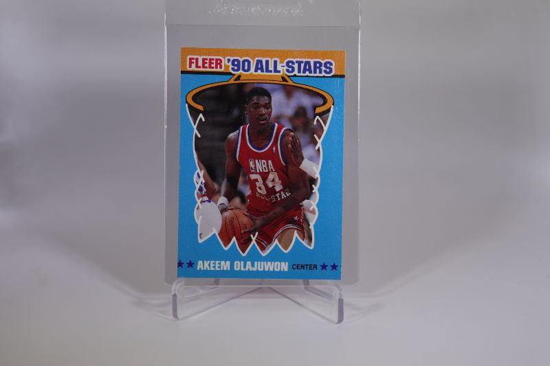 Photo 1 of Akeem Olajuwon 1990 Fleer AS (Mint)