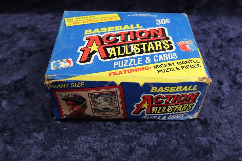 Photo 1 of 1983 Donruss Action All-Stars wax box (sealed)