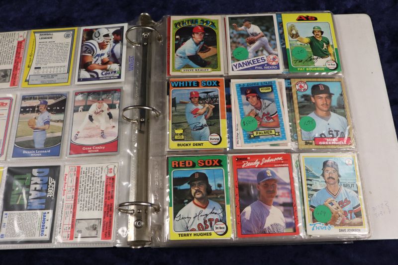 Photo 2 of Over 130 Baseball cards in white binder