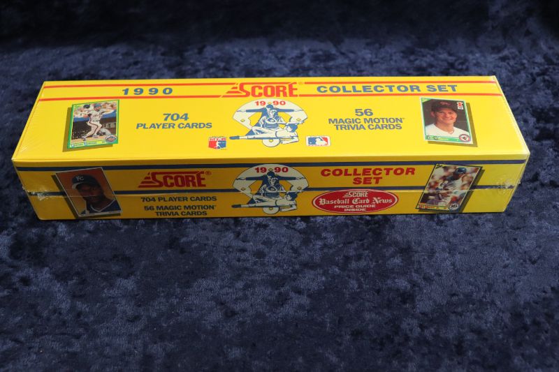 Photo 1 of 1990 Score Baseball complete factory set (Sealed)