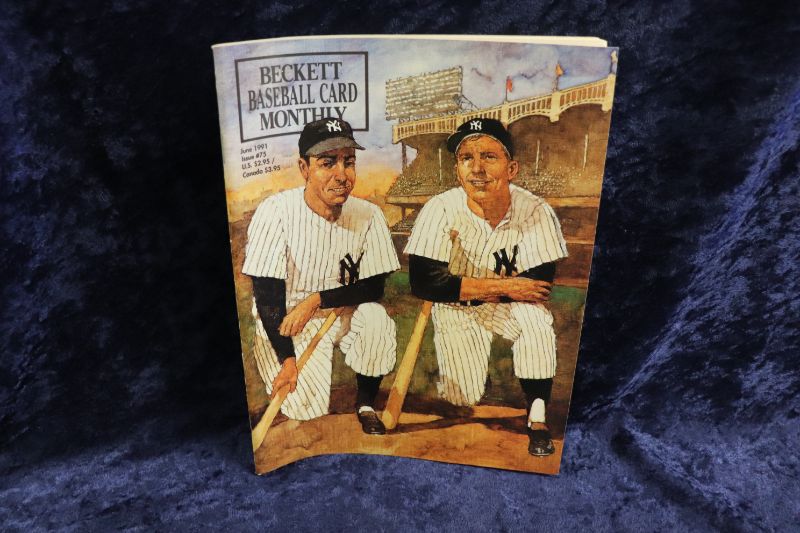 Photo 1 of Mickey Mantle/Joe Dimaggio cover of 1991 Beckett