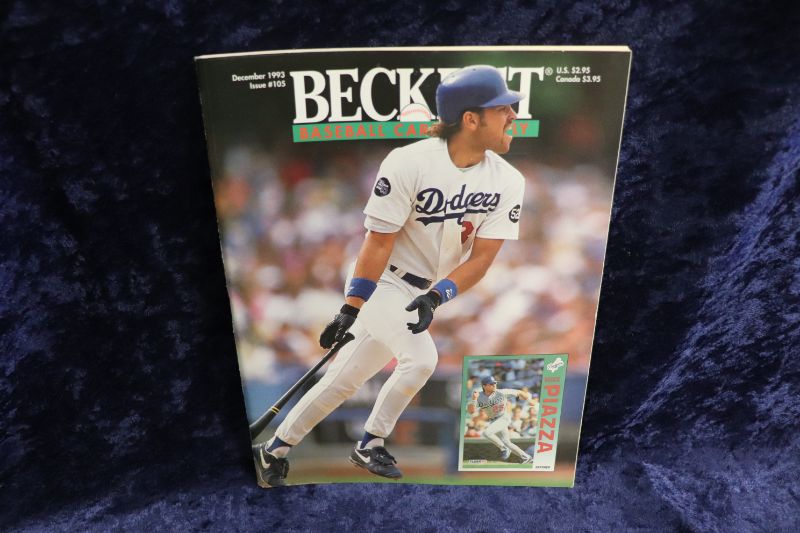 Photo 1 of Mike Piazza cover of 1993 Beckett