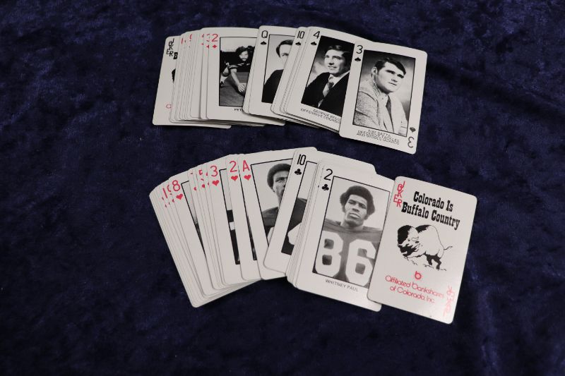 Photo 1 of Colorado University playing cards full deck (lightly used)