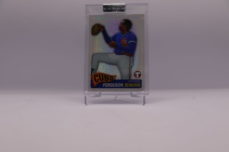 Photo 1 of Ferguson Jenkins 2005 Topps Pristine (Sealed in premium holder)