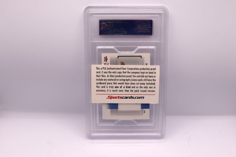 Photo 2 of Carmelo Anthony 2004 Hoops ROOKIE PROOF (PSA slab) 1 of a kind