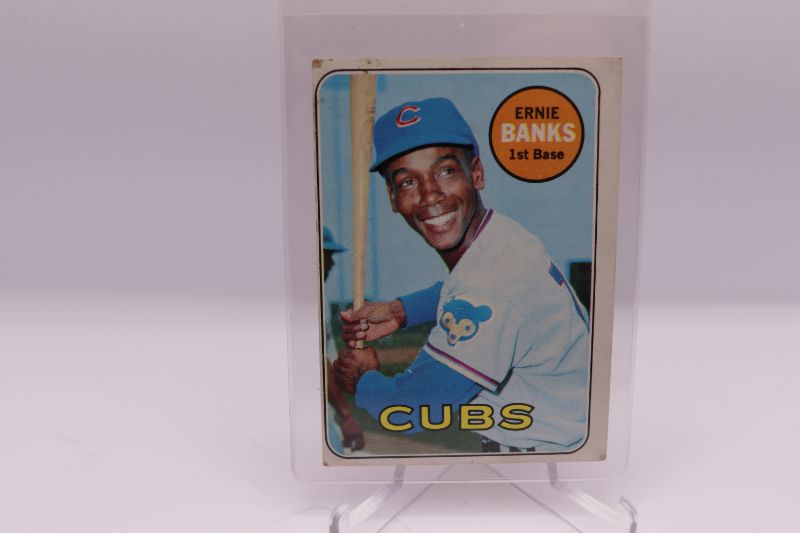 Photo 1 of Ernie Banks 1969 Topps (VG-EX)