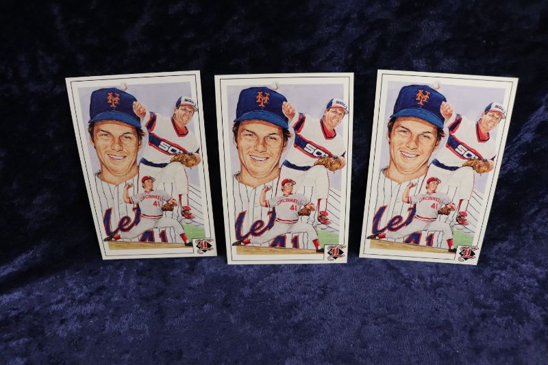 Photo 1 of Tom Seaver 1992 postcards x3