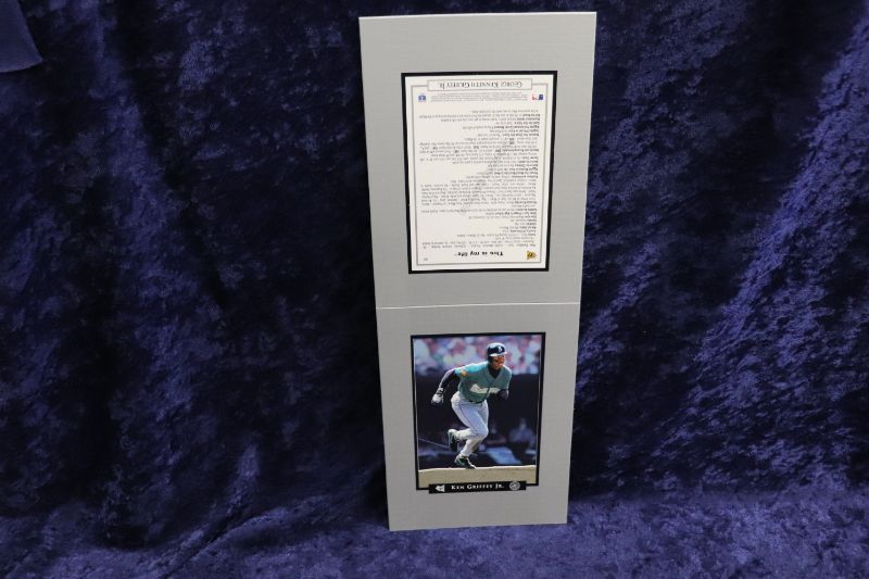 Photo 1 of Ken Griffey Jr 1994 folding 3D card (5.5”x7.5” folded) RARE