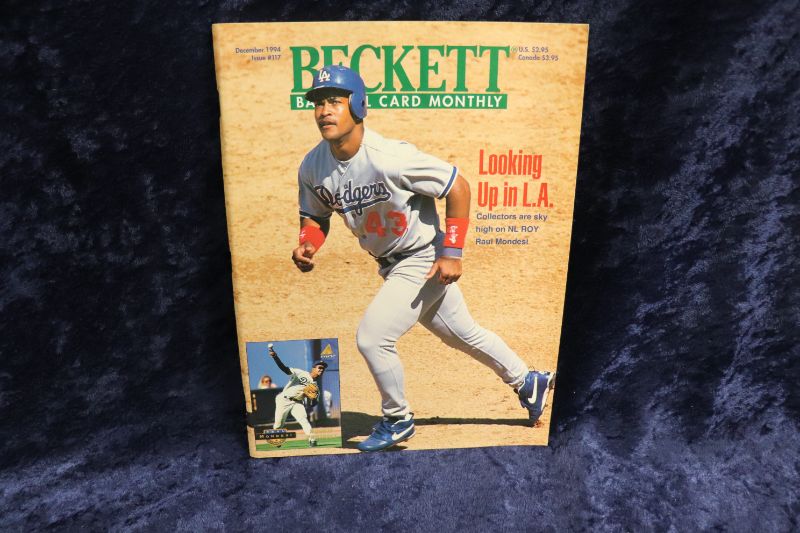 Photo 1 of Raul Mondesi cover of 1994 Beckett