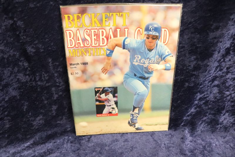 Photo 1 of Kevin Seitzer on cover of 1988 Beckett