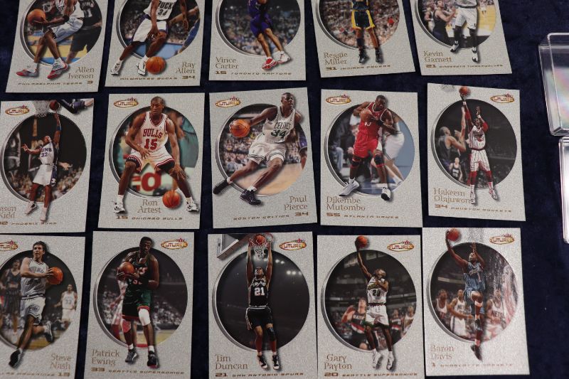 Photo 3 of 17 Card lot 2001 Fleer Futures STARS Basketball (Mint)