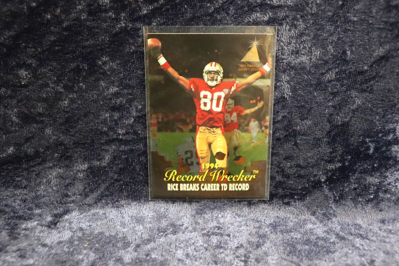 Photo 1 of Jerry Rice 1995 Pinnacle Zenith Record (Mint)