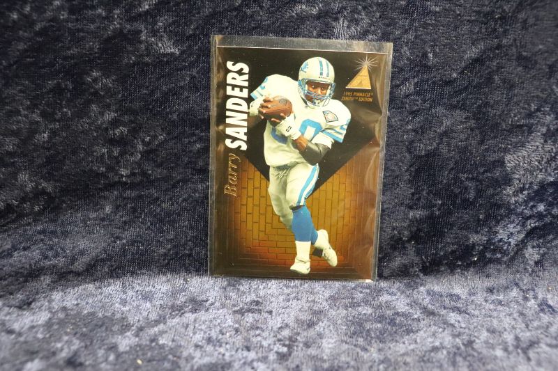 Photo 1 of Barry Sanders 1995 Pinnacle Zenith (Mint)