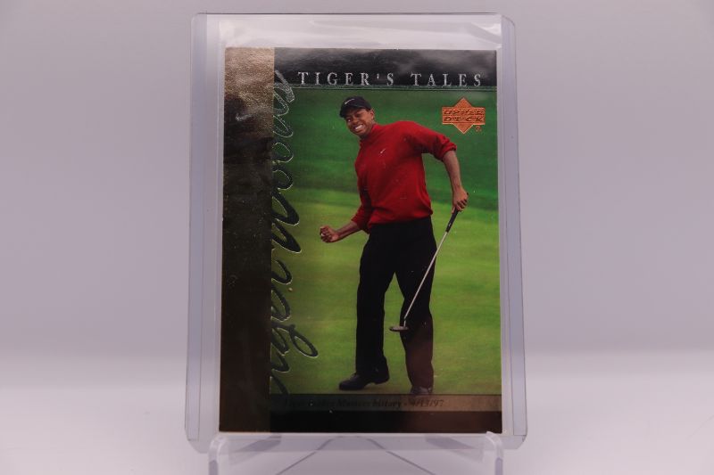 Photo 1 of Tiger Woods 2001 Upper Deck ROOKIE (Mint) TT15