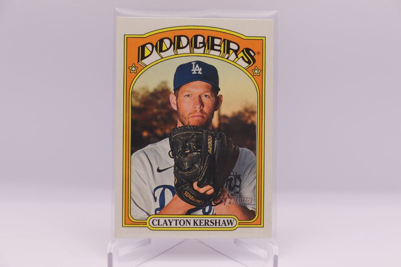 Photo 1 of Clayton Kershaw 2021 Topps Heritage (Mint)