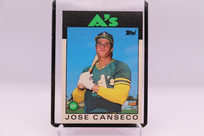 Photo 1 of Jose Canseco 1986 Topps Traded ROOKIE (Mint)