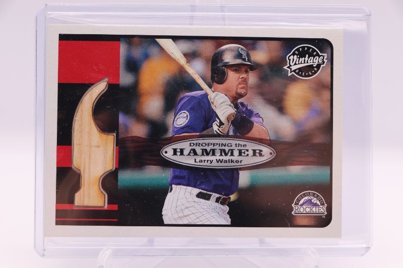 Photo 1 of Larry Walker 2003 UD Game used Bat (Mint)