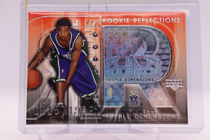 Photo 1 of T.J. Ford 2004 UD ROOKIE Reflections (Mint) Numbered 