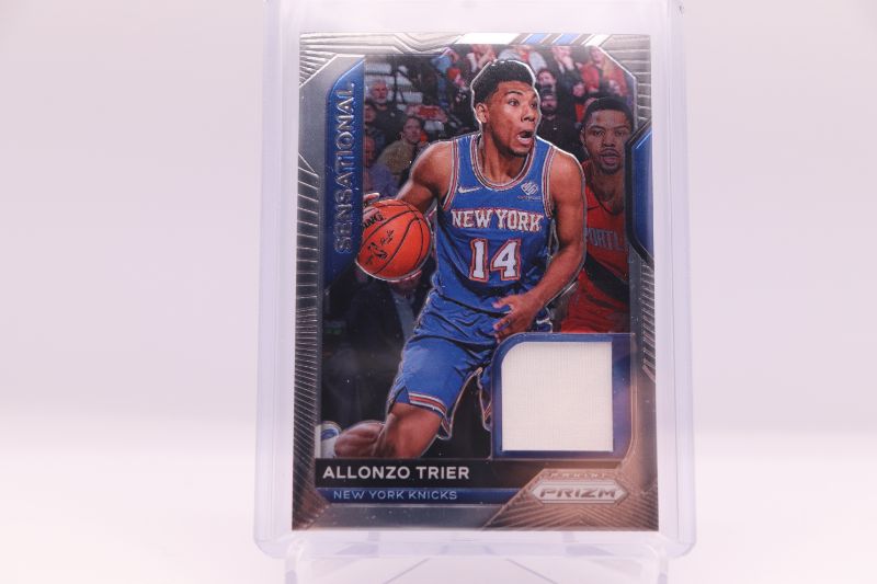 Photo 1 of Alonzo Trier 2021 Prizm Game Worn Jersey (Mint)