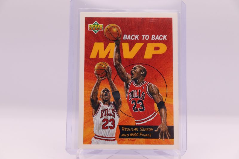 Photo 1 of Michael Jordan 1992 UD B2B MVP (Mint)