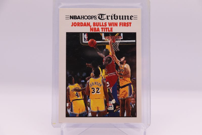 Photo 1 of Michael Jordan 1991 Hoops Tribune (Mint)