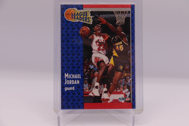 Photo 1 of Michael Jordan 1991 Fleer LL (Mint) 220