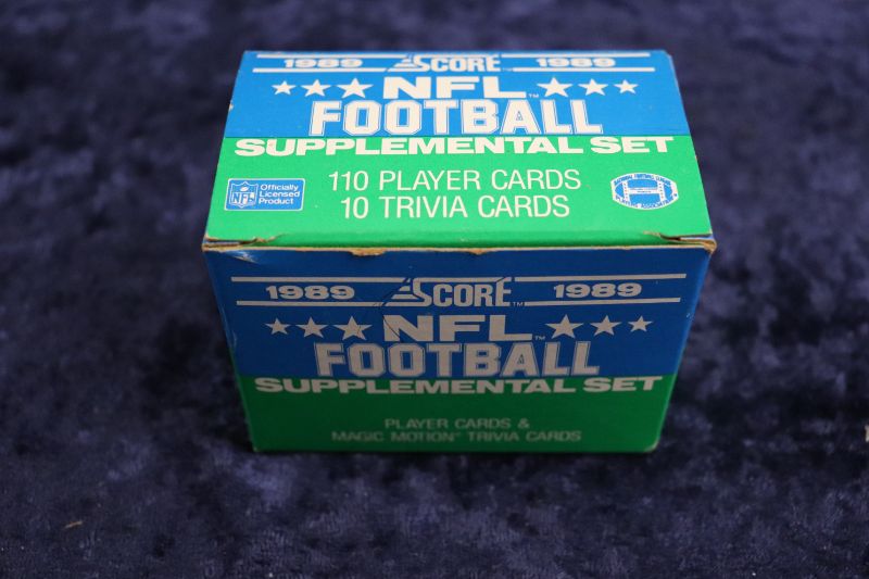 Photo 1 of 1989 Score Football Supplemental complete set (Bo Jackson ROOKIE)