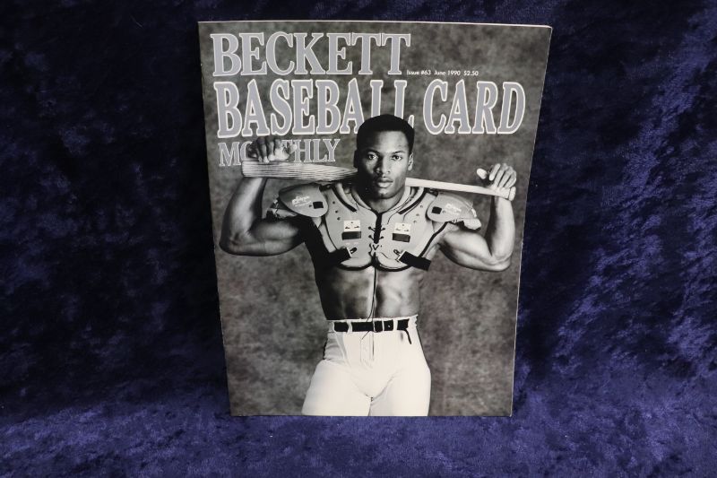 Photo 1 of Bo Jackson on cover of 1990 Beckett 