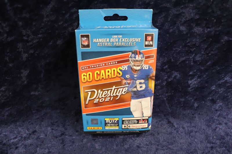 Photo 1 of 2021 Prestige Football Hanger Box (Sealed)