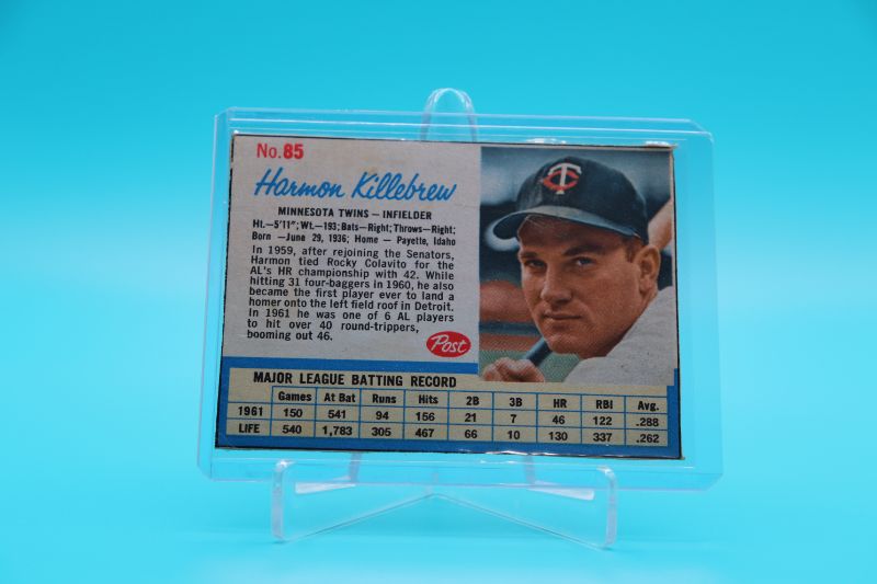 Photo 1 of Harmon Killebrew 1962 Post (EX)