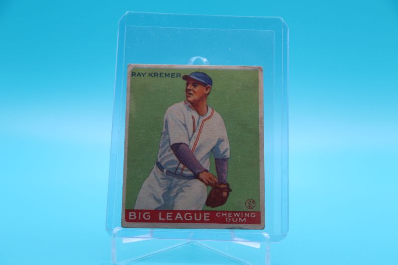 Photo 1 of 1933 Goudey Ray Kremer ROOKIE (VG)