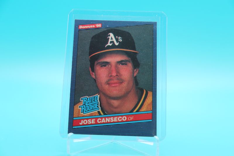 Photo 1 of Jose Canseco 1986 Donruss Rated ROOKIE (Mint)