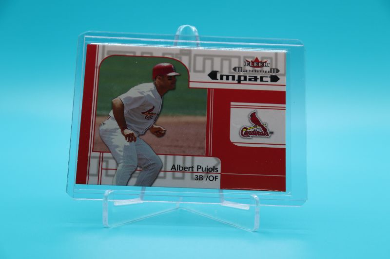 Photo 1 of Albert Pujols 2002 Fleer Impact (Mint) 2nd yr