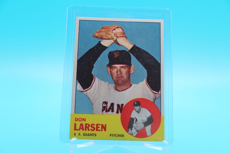 Photo 1 of Don Larsen 1963 Topps (NrMt) Giants