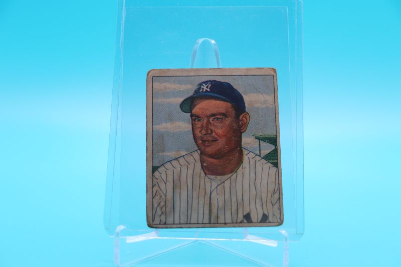 Photo 1 of 1950 Bowman Johnny Mize (VG) Yankees