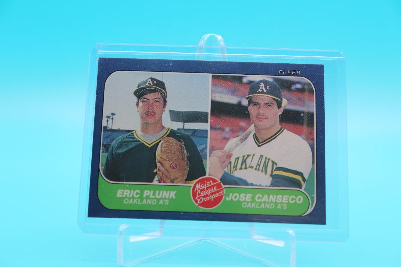 Photo 1 of Jose Canseco 1986 Fleer ROOKIE (Mint)