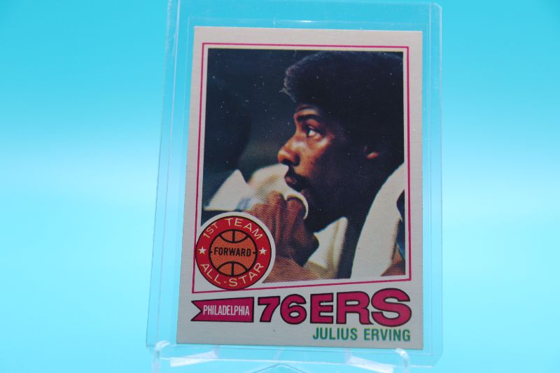Photo 1 of Julius “Dr J” Erving 1977 Topps (Mint)