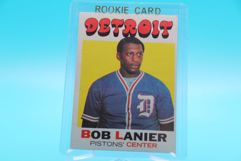 Photo 1 of Bob Lanier 1971-72 Topps ROOKIE (EX-NrMt)