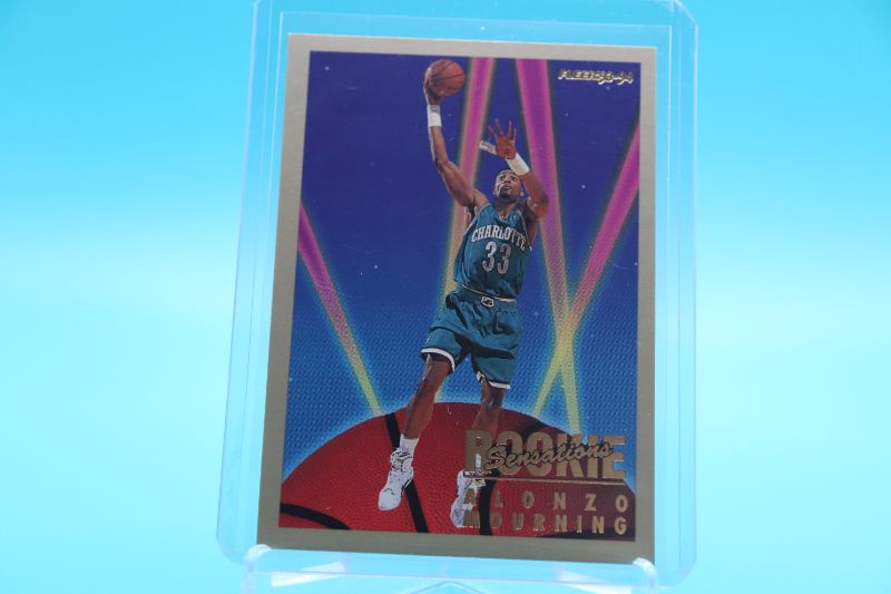 Photo 1 of Alonzo Mourning 1993 Fleer ROOKIE (Mint)