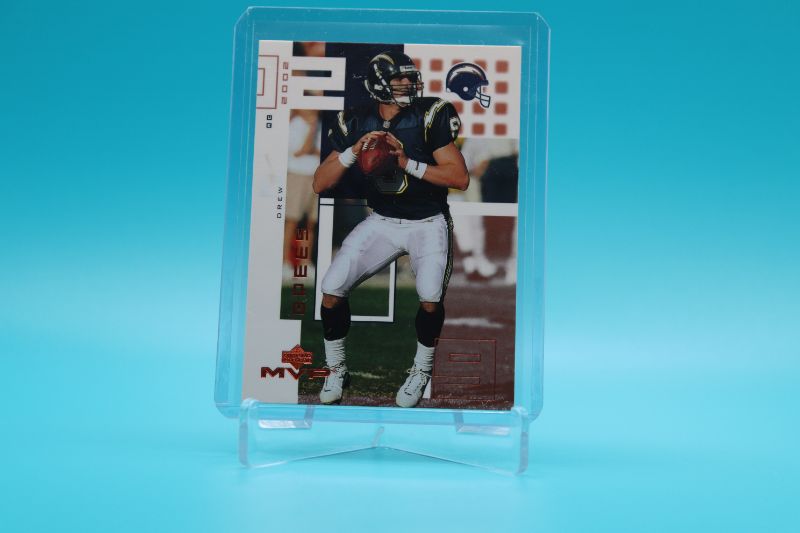 Photo 1 of Drew Brees 2002 UD MVP (Mint) 2nd yr