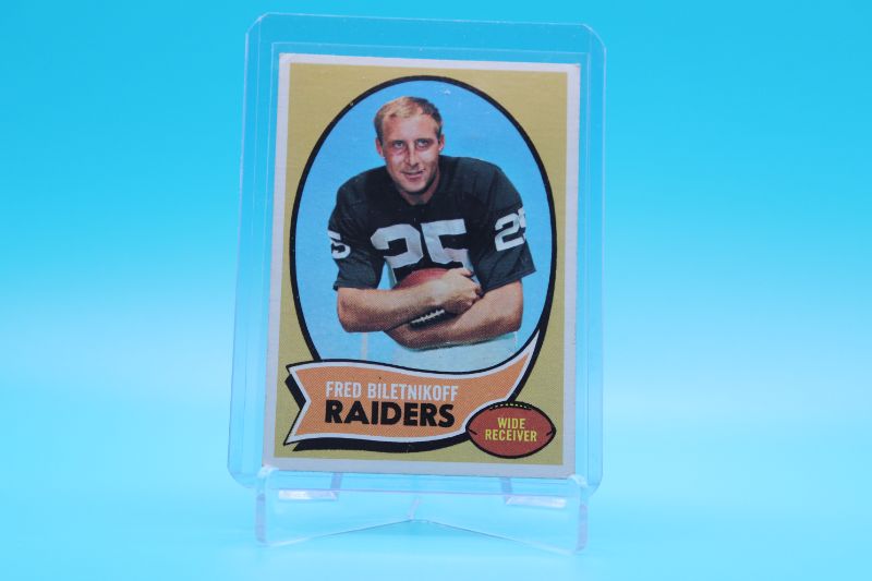 Photo 1 of Fred Biletnikoff 1970 Topps (EX) Raiders