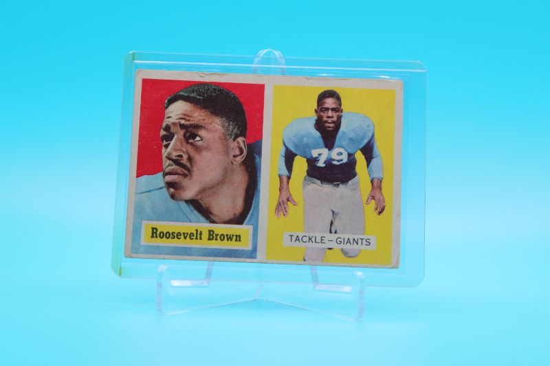 Photo 1 of Roosevelt Brown 1957 Topps (VG)