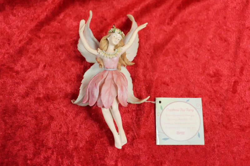 Photo 1 of Fairy ornament 6x3.5 resin (New w/tag)