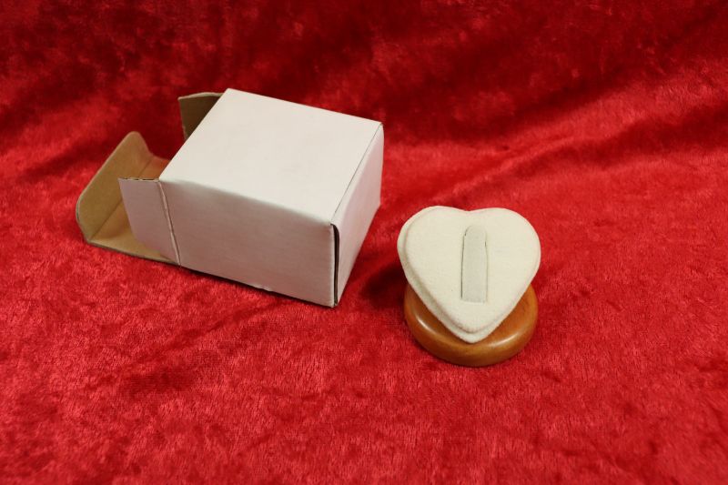 Photo 1 of Heart shaped Ring stand (new)
