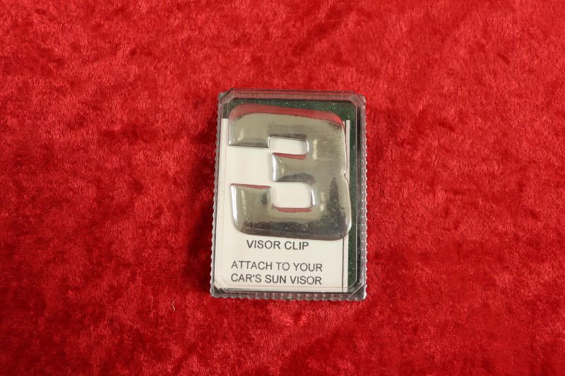 Photo 1 of Chrome “3” visor clip 2.5” (new)