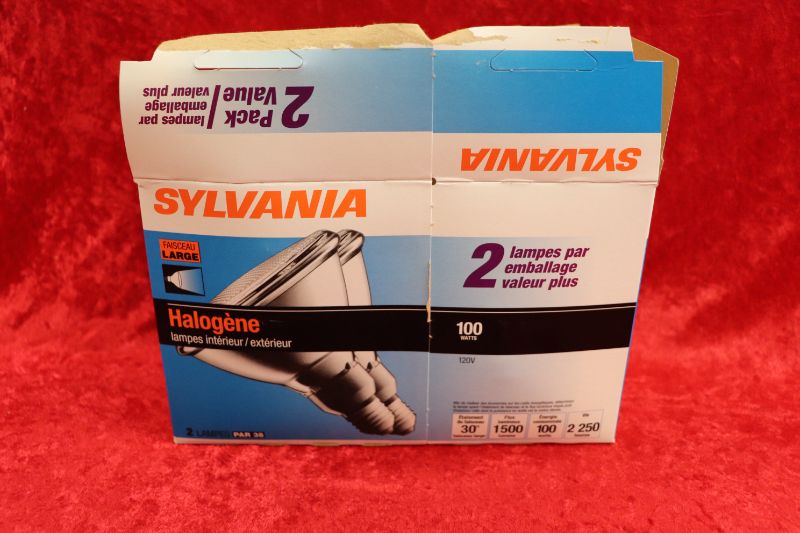 Photo 1 of 2 pack of Sylvania flood lights (new)