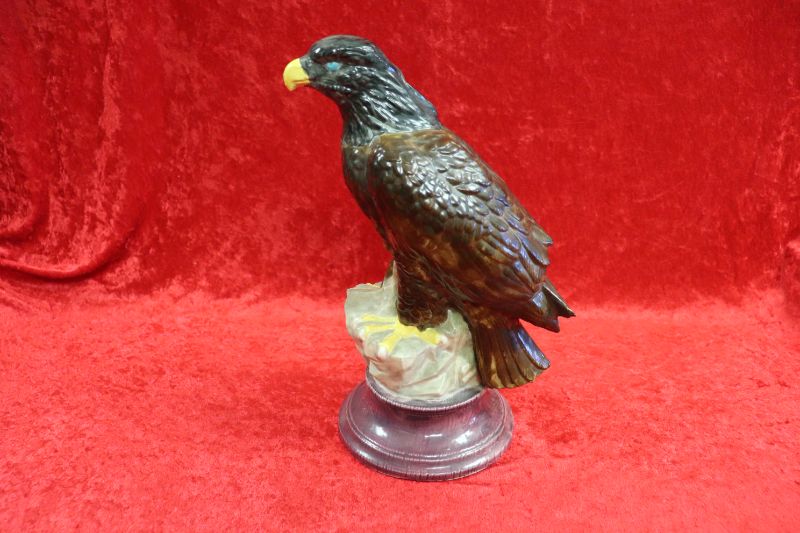 Photo 2 of Hand made ceramic Eagle 12” tall 6” wide 