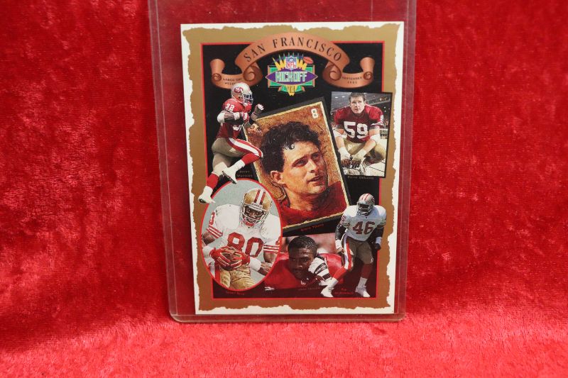 Photo 1 of SF 49ers 1993 Kickoff 3.5x5 (Numbered /1000)