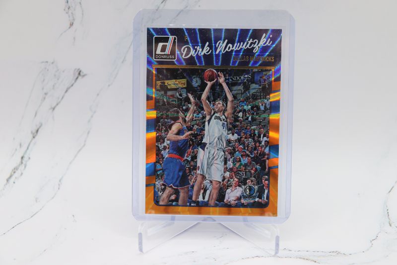 Photo 1 of Dirk Nowitzki 2016 Donruss Orange Laser (Mint)