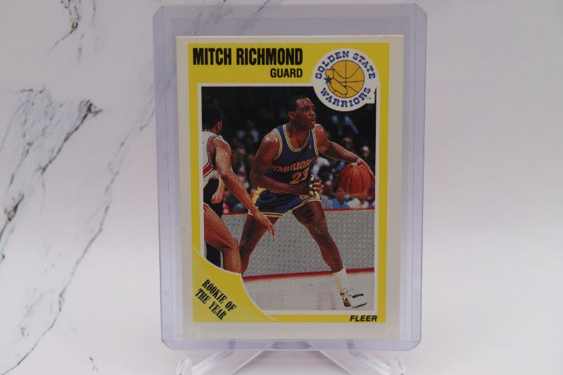 Photo 1 of Mitch Richmond 1989 Fleer ROOKIE of the Year (Mint)